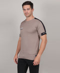 SELECT 5170 DRYFIT ROUND NECK  SILVER GREY T-SHIRT