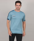 SELECT 5170 DRYFIT ROUND NECK TURQUOISE  BLUE T-SHIRT