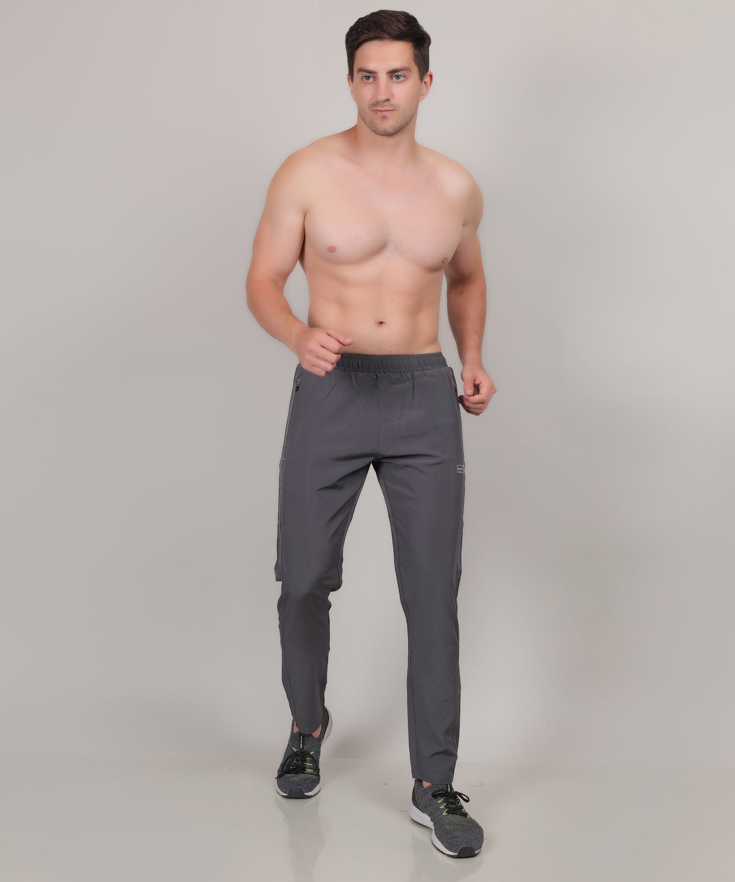 SELECT LIGHT FABRIC NS TRACK PANT GREY FOR MEN