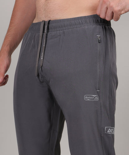 SELECT LIGHT FABRIC NS TRACK PANT GREY FOR MEN