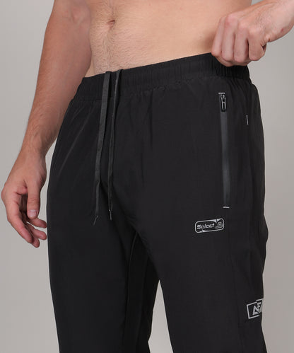 SELECT LIGHT FABRIC NS TRACK PANT BLACK FOR MEN