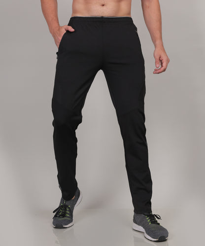 SELECT FOUR WAY TRACK PANT BLACK FOR MEN