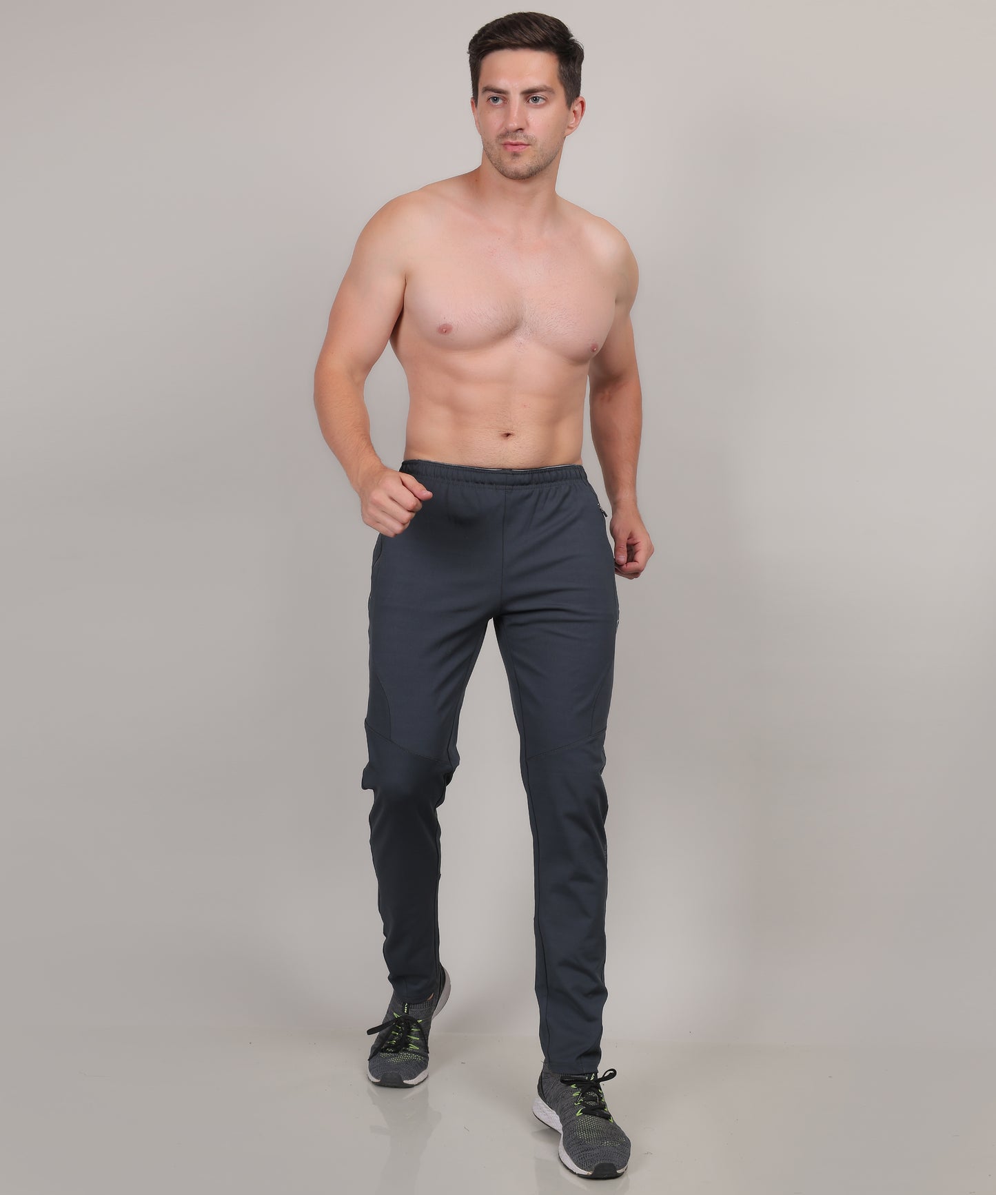 SELECT FOUR WAY TRACK PANT GREY FOR MEN