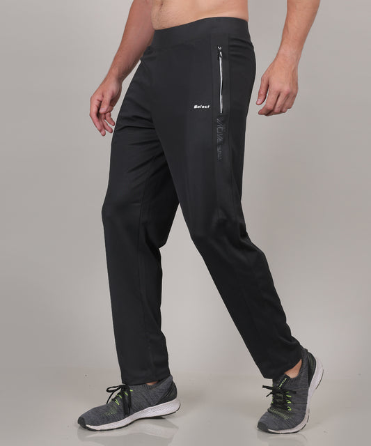 SELECT PREMIUM ULTRA-DRY FOUR WAY TRACK PANT BLACK FOR MEN