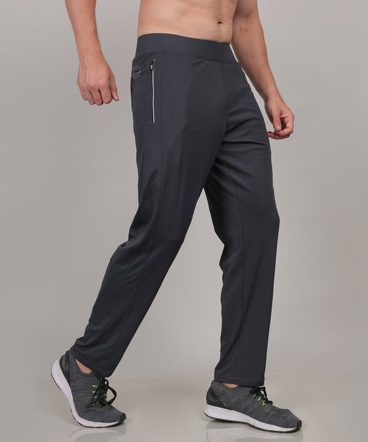 SELECT PREMIUM ULTRA-DRY FOUR WAY TRACK PANT GREY FOR MEN