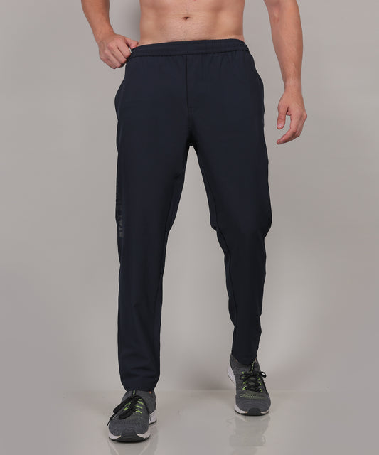 SELECT TERRY BACK DOUBLE POCKET TRACK PANT NAVY FOR MEN