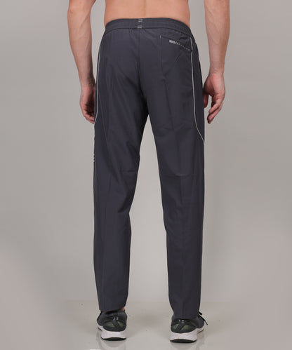 SELECT STYLISH PIPING NS TRACK PANT GREY FOR MEN