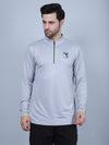 SELECT SP-181 DRYFIT ROUND NECK LIGHT GREY T-SHIRT
