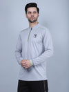 SELECT SP-181 DRYFIT ROUND NECK LIGHT GREY T-SHIRT