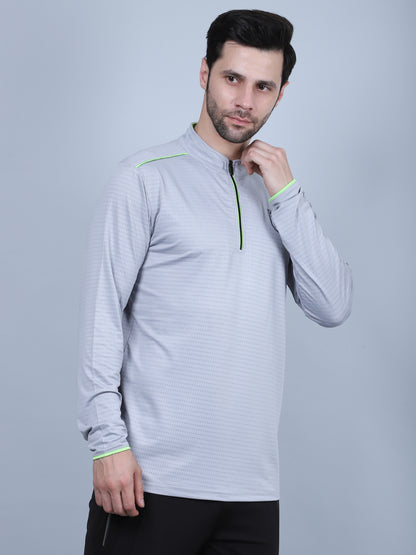 SELECT SP-181 DRYFIT ROUND NECK LIGHT GREY T-SHIRT