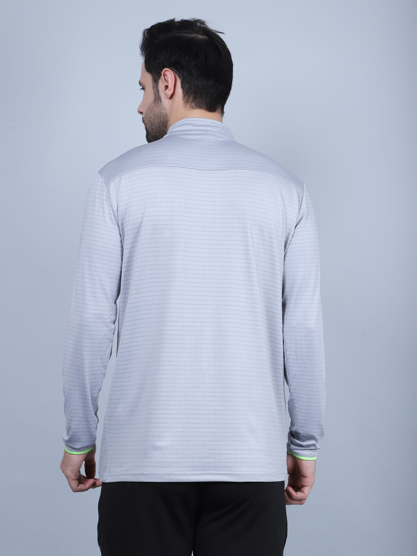 SELECT SP-181 DRYFIT ROUND NECK LIGHT GREY T-SHIRT