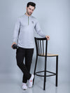 SELECT SP-181 DRYFIT ROUND NECK LIGHT GREY T-SHIRT