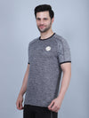 SELECT 5530 ULTRA DRY-FIT ROUND NECK T-SHIRT DARK GREY