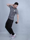 SELECT 5530 ULTRA DRY-FIT ROUND NECK T-SHIRT DARK GREY