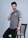 SELECT 5530 ULTRA DRY-FIT ROUND NECK T-SHIRT DARK GREY