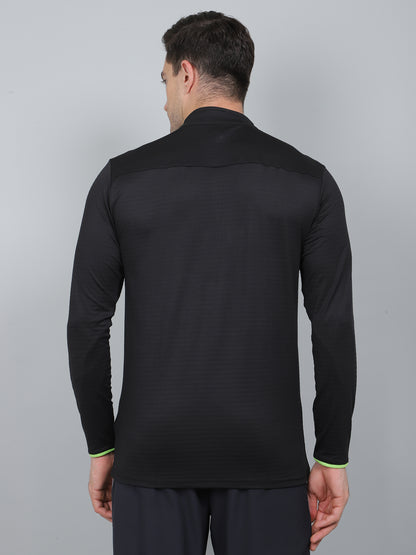 SELECT SP-181 DRYFIT ROUND NECK BLACK T-SHIRT