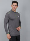 SELECT SP-181 DRYFIT ROUND NECK DARK GREY T-SHIRT