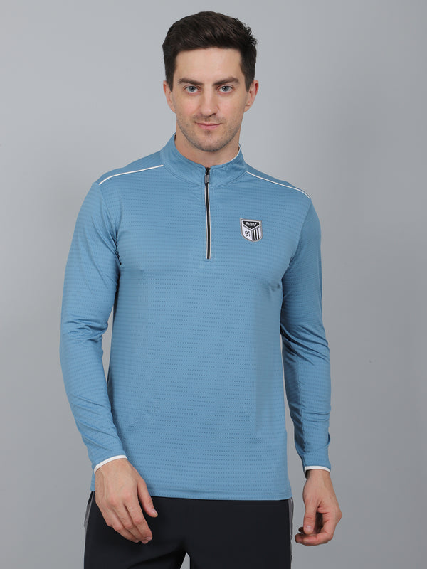 SELECT SP-181 DRYFIT ROUND NECK SKY-BLUE T-SHIRT