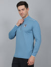 SELECT SP-181 DRYFIT ROUND NECK SKY-BLUE T-SHIRT