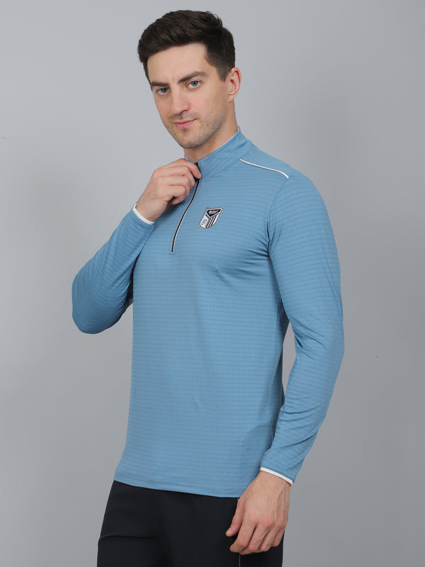 SELECT SP-181 DRYFIT ROUND NECK SKY-BLUE T-SHIRT