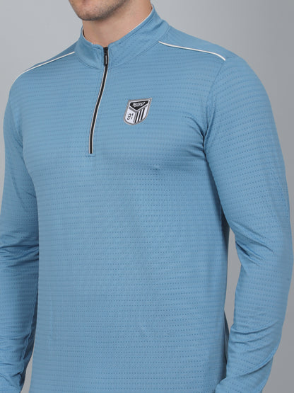 SELECT SP-181 DRYFIT ROUND NECK SKY-BLUE T-SHIRT