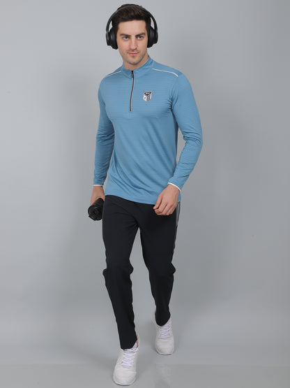 SELECT SP-181 DRYFIT ROUND NECK SKY-BLUE T-SHIRT
