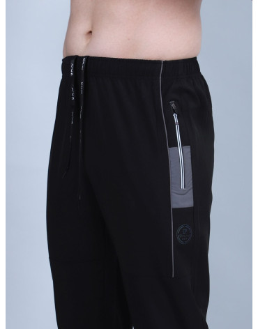 SELECT LIGHT FABRIC NS TRACK PANT BLACK FOR MEN