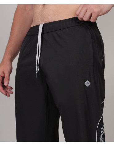 SELECT  STYLISH PIPING NS TRACK PANT BLACK FOR MEN