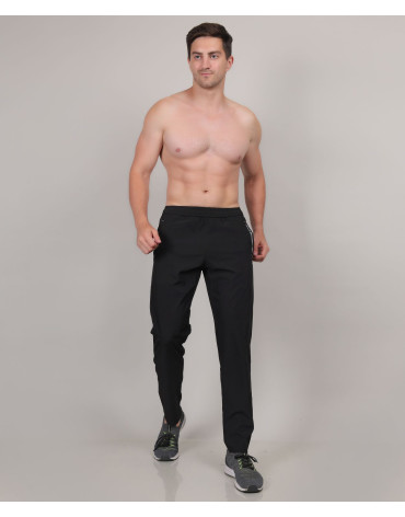 SELECT NS LASER CUT TRACKPANT BLACK FOR MEN