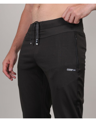 SELECT PREMIUM  FOUR WAY TRACK PANT BLACK FOR MEN