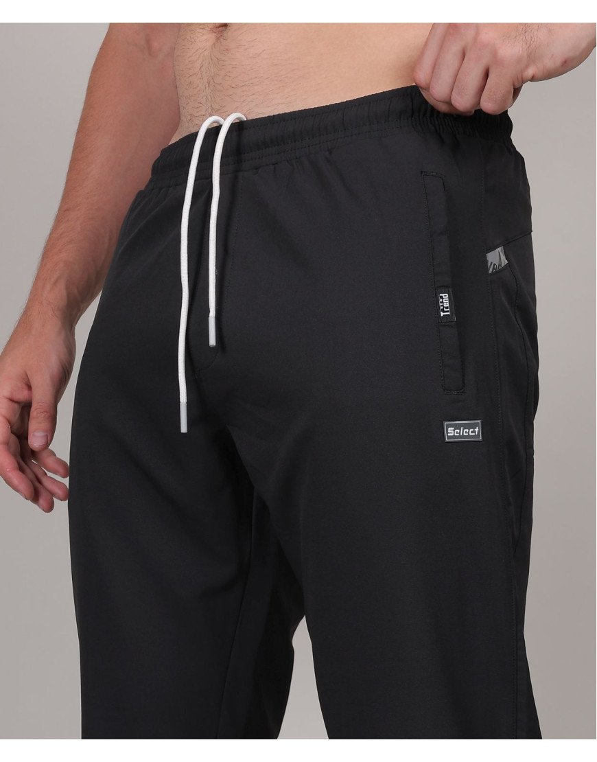 SELECT TERRY CARGO TRACK PANT BLACK FOR MEN