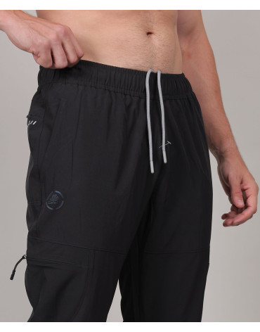 SELECT CARGO JOGGER TRACK PANT BLACK FOR MEN