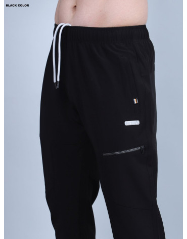 SELECT FIT CARGO TRACKPANT BLACK FOR MEN