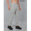 SELECT BASIC CRUSH LYCRA TRACKPANT LIGHT GREY FOR MEN