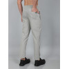 SELECT BASIC CRUSH LYCRA TRACKPANT LIGHT GREY FOR MEN