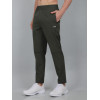 SELECT BASIC CRUSH LYCRA TRACKPANT OLIVE FOR MEN