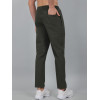 SELECT BASIC CRUSH LYCRA TRACKPANT OLIVE FOR MEN