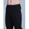 SELECT CROSS CARGO TRACKPANT BLACK FOR MEN