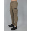 SELECT TWIN POCKET CARGO TRACKPANT CAMEL FOR MEN