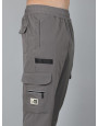 SELECT TWIN POCKET CARGO TRACKPANT GREY FOR MEN