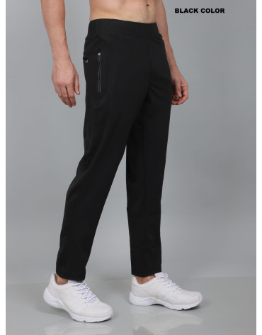 SELECT PREMIUM ULTRA-DRY  FOUR WAY TRACK PANT BLACK FOR MEN