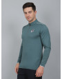 SELECT FULLSLEEVE POLO ZIPPER T-SHIRT JASPER FOR MEN