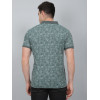 SELECT PRINT POLO LIGHT GREEN FOR MEN