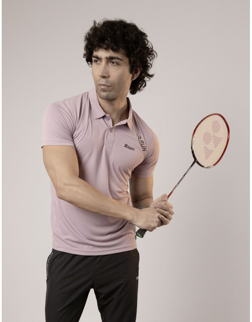 SELECT REGULAR FIT POLO T-SHIRT PINK FOR MEN