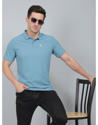 SELECT MATTY POLO T-SHIRT BLUE FOR MEN