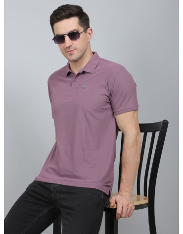 SELECT MATTY POLO T-SHIRT PINK FOR MEN