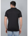 SELECT WAVE JAQAURD POLO T-SHIRT BLACK FOR MEN