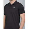SELECT WAVE JAQAURD POLO T-SHIRT BLACK FOR MEN