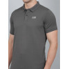 SELECT WAVE JAQAURD POLO T-SHIRT LIGHT GREY FOR MEN