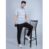 SELECT REGULAR PRINT ROUNDNECK T-SHIRT IN SKYBLUE FOR MEN